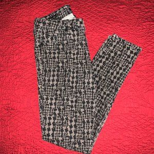 Kut From The Cloth Houndstooth Check Skinny Jeans
